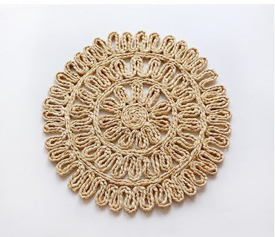 Nordic Ins Mori Style Straw Hay Rattan Wall Decoration Pendant Original Handmade Wall Hanging