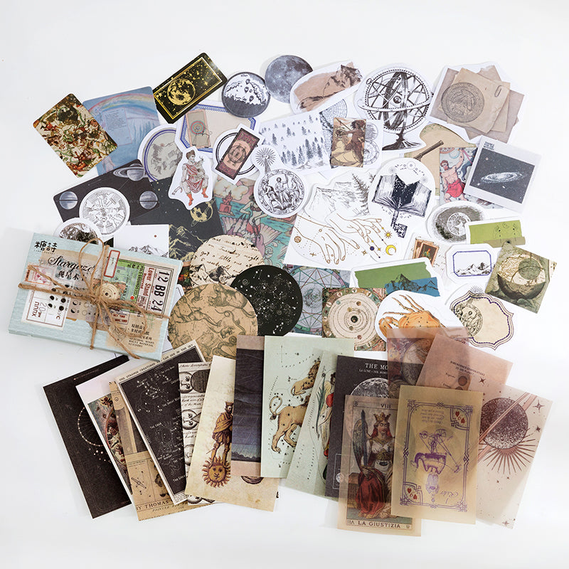 DIY Decorative Stickers For Collage, Scrapbooking, Journaling