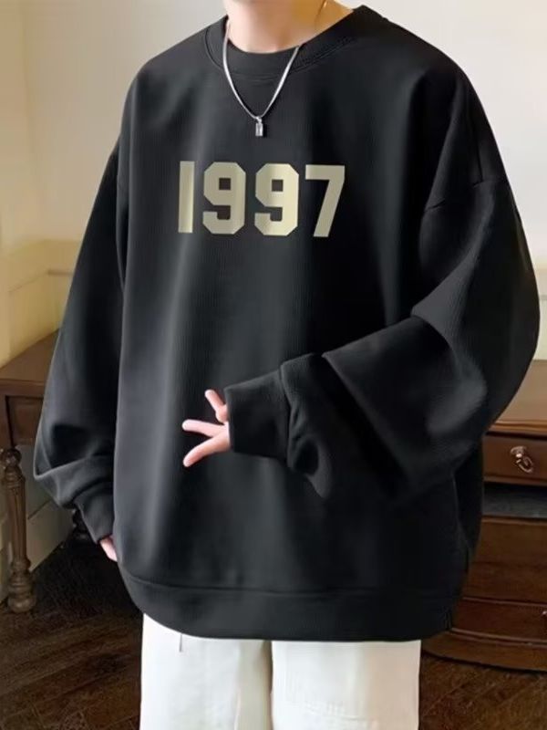 OverSized Loose Round Neck All-matching Bottoming Shirt