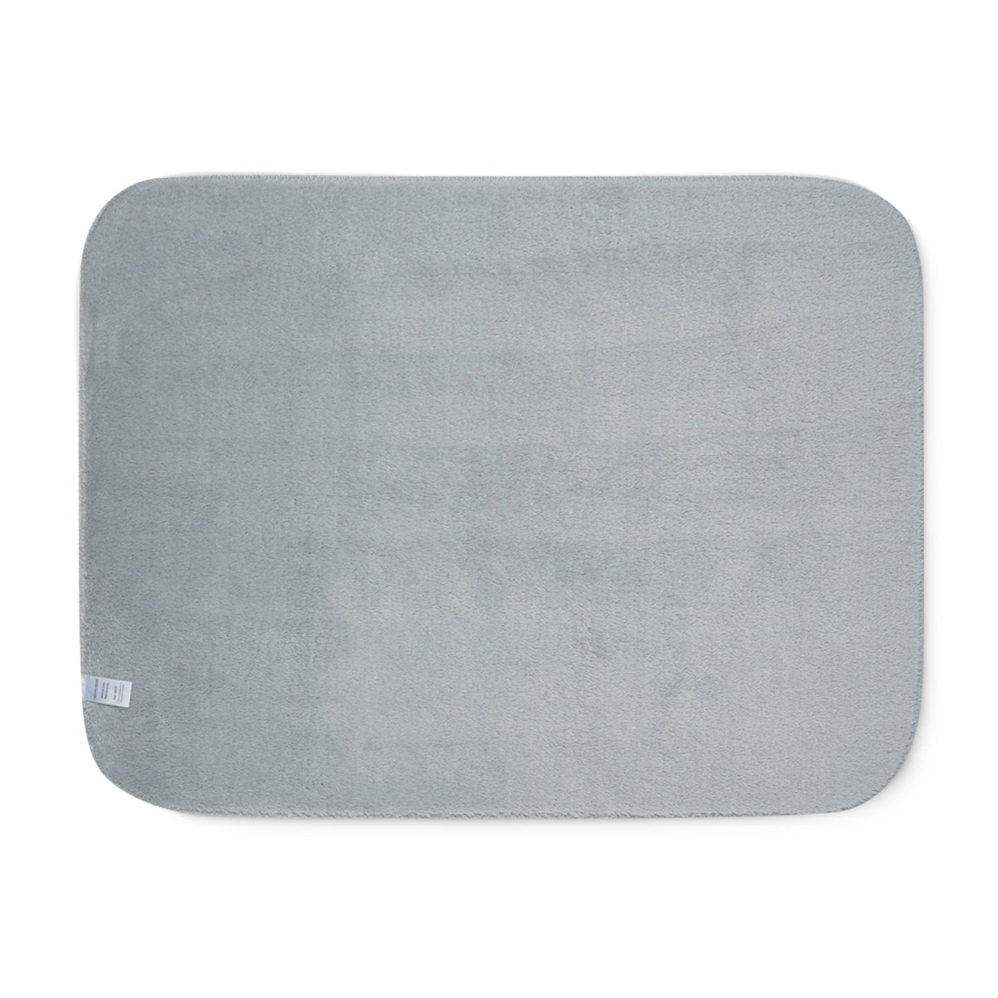 Colorful Patchwork Quilt Print Sherpa Blanket in Grey or Beige