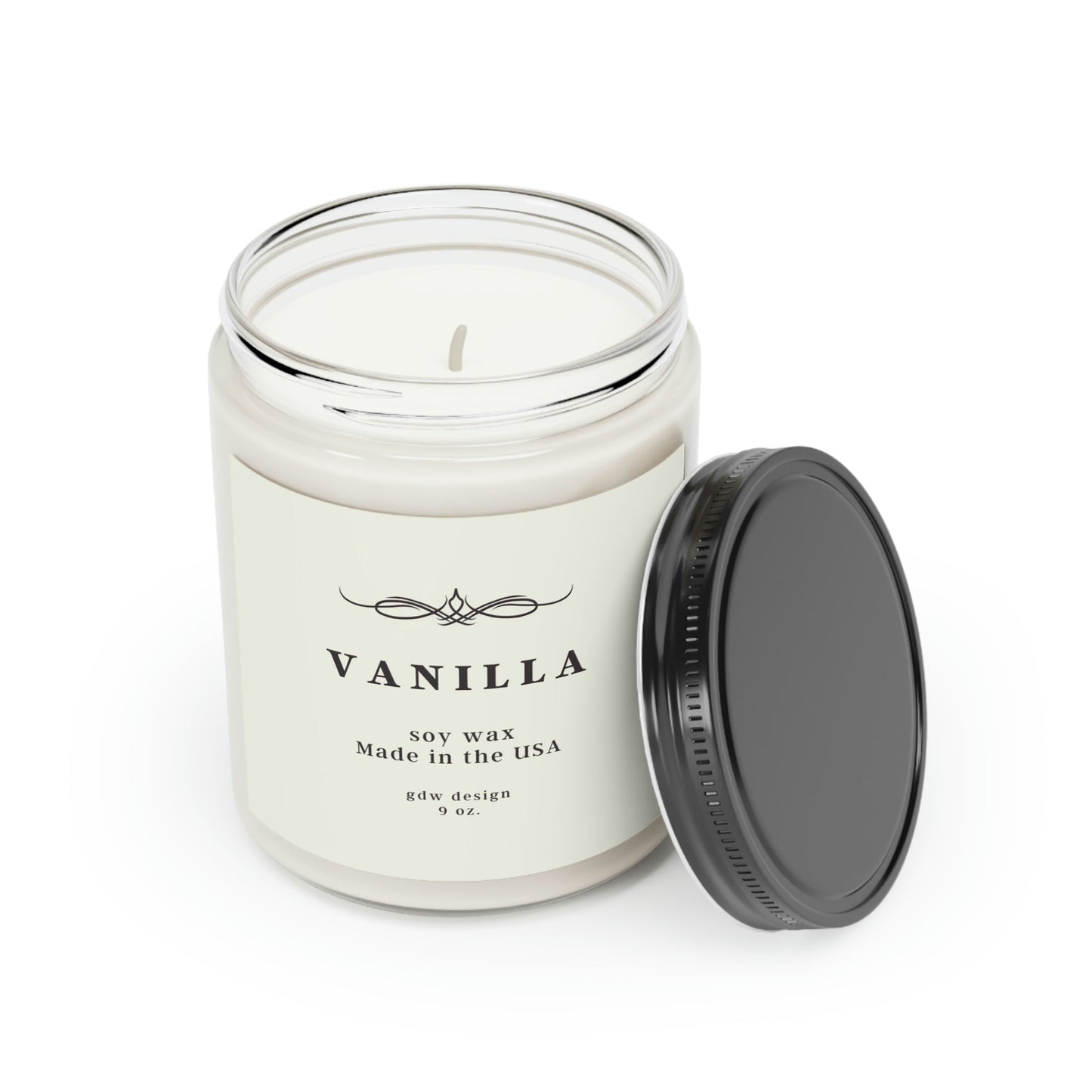 Scented Soy Candle, Cinnamon Stick Scented, Vanilla Scented, Candle Gifts 9oz