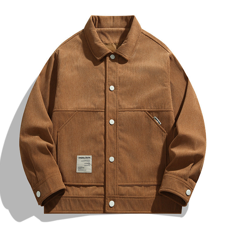 Men's Lapel Casual Jacket Urban Simplicity