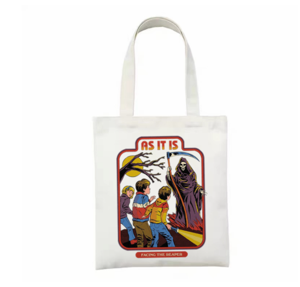 Printed Canvas Bag Personalized Creative Shoulder