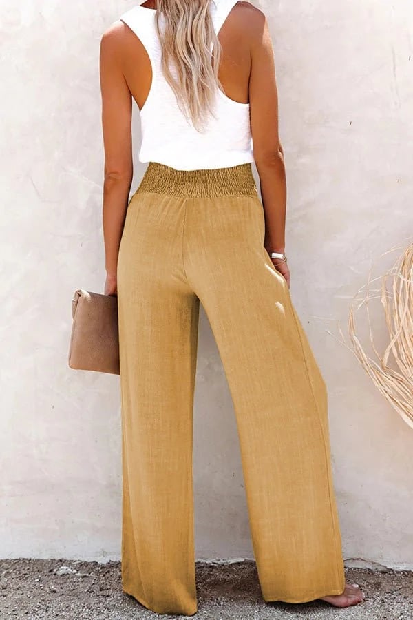 Relaxed High-Waist Pants