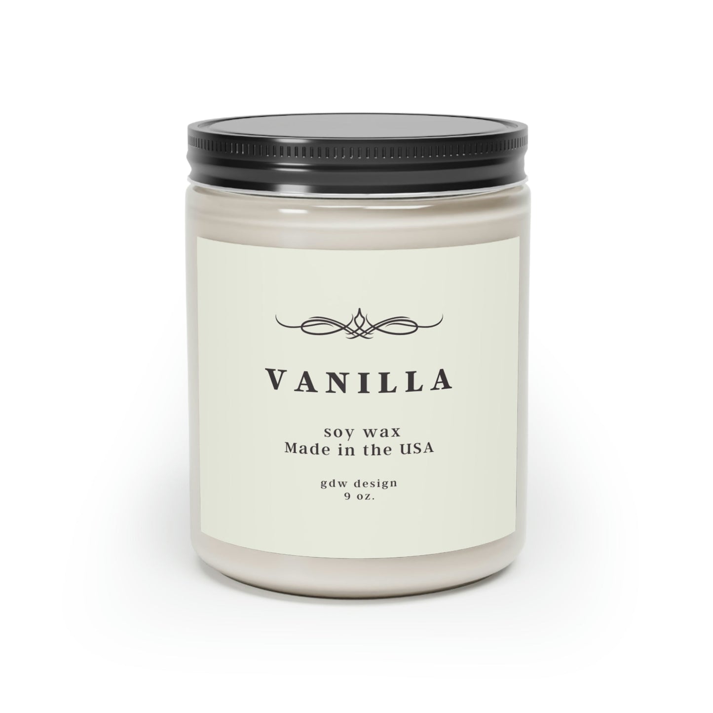 Scented Soy Candle, Cinnamon Stick Scented, Vanilla Scented, Candle Gifts 9oz