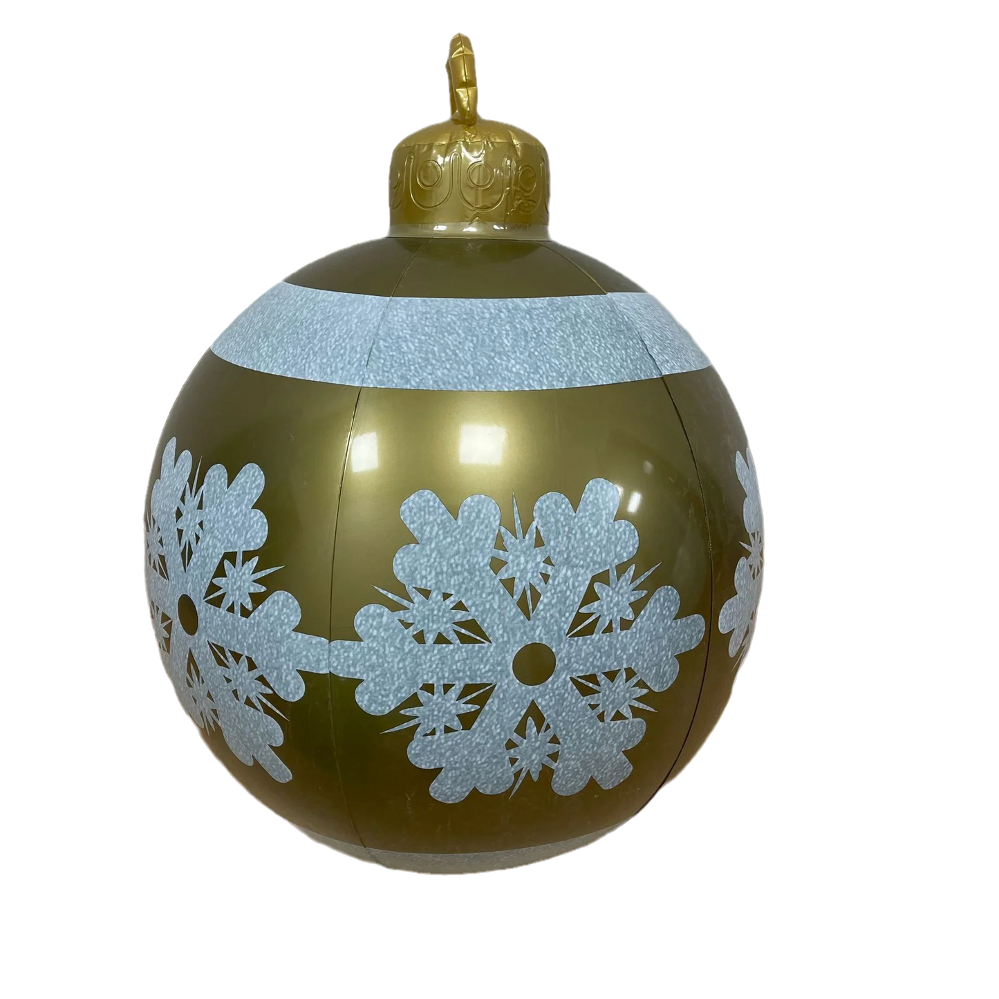60CM Outdoor Christmas Inflatable Decorated Ball PVC Giant Big Balls Xmas Tree Decoration Inflatable Toy Ball Christmas Supplies