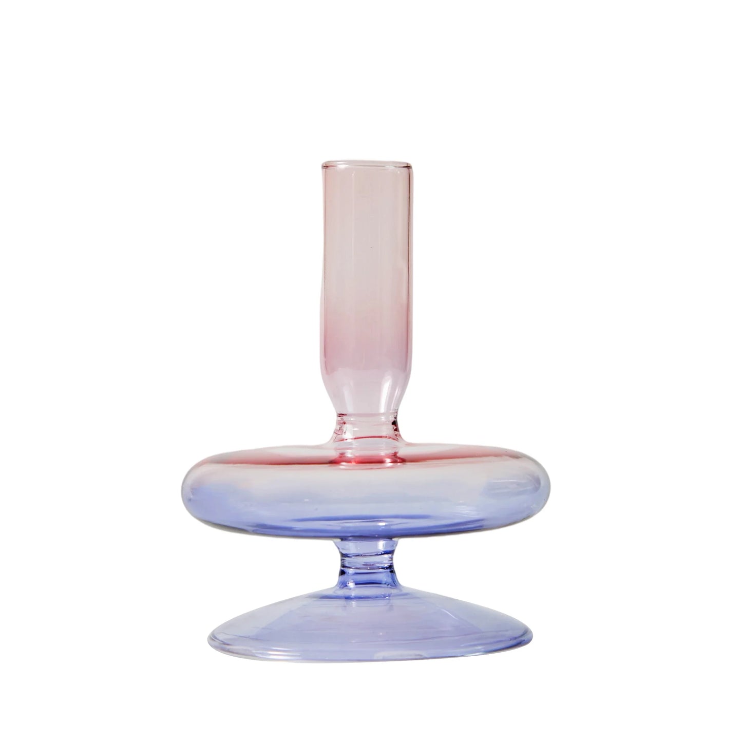 1pc Floriddle Glass Vases Nordic Candlestick Wedding Decoration Christmas Decoration Candle Stick Holder Home Decor Flower Vase