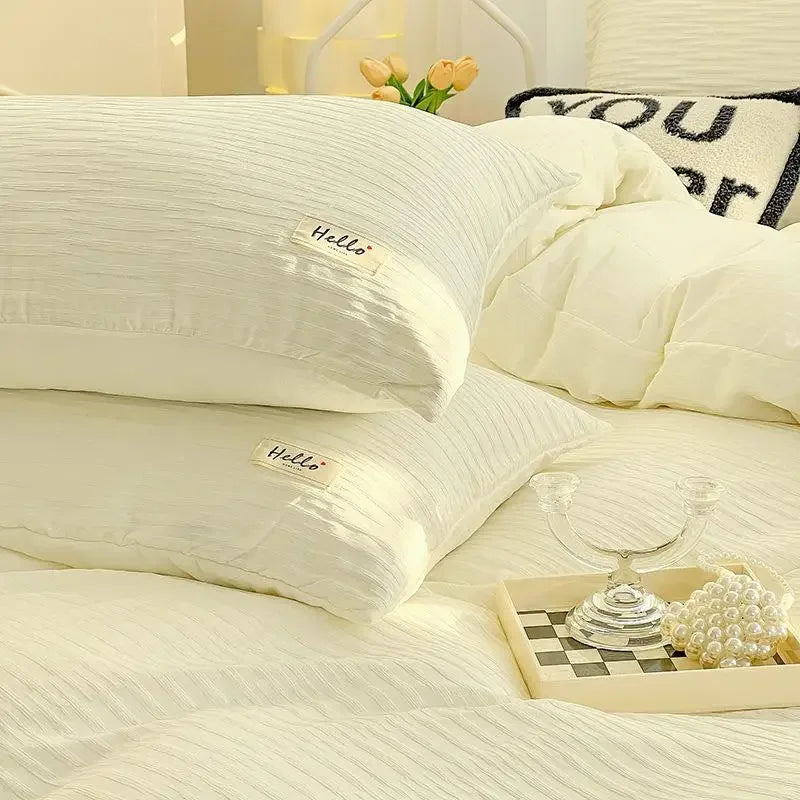 King Size Bedding Set Luxurious And Comfortable Set 3/4pcs With Down Duvet Covers Bed Sheets And Pillowcases King Size Bed Set