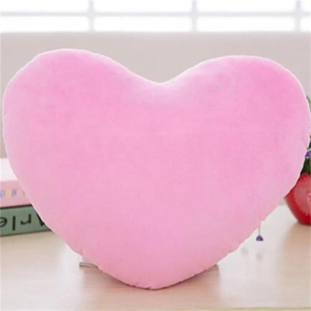 Heart Soft Plush Pillow Plush Toys Kawaii Lovely Gift for Birthday Home Decorative Valentines Day Decorative Soft Stuffed Pillow