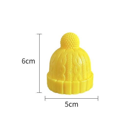 Christmas Hat Shaped Silicone Wine Bottle Stopper Cap Beer Champagne Bottle Plug Sealed Stopper Home Decorative Bar Tools