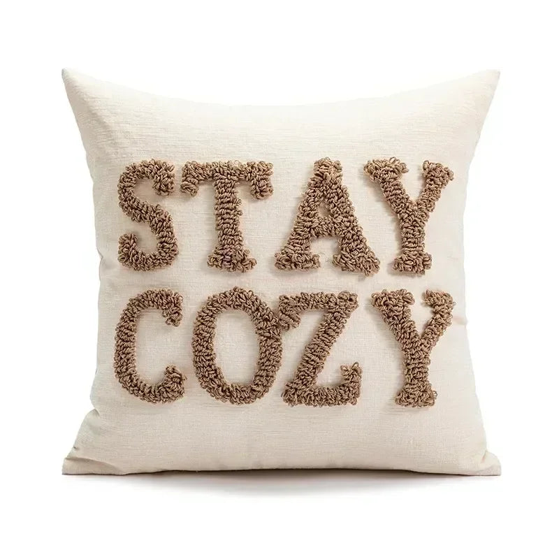 Christmas Cartoon Candy Cushion Living Room Sofa Cushions New Year's Red Decoration Cushions Bedroom Bedside Cushion Pillow Case