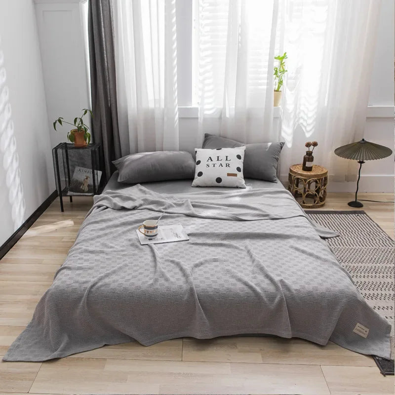 Advanced Pure Cotton Gauze Towel Quilt Single Double Summer Thin Towel Blanket