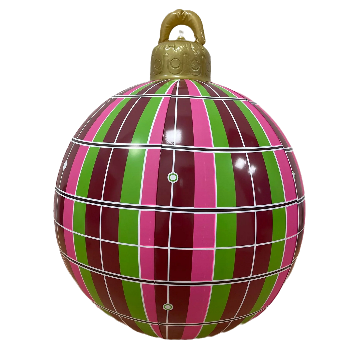 60CM Outdoor Christmas Inflatable Decorated Ball PVC Giant Big Balls Xmas Tree Decoration Inflatable Toy Ball Christmas Supplies