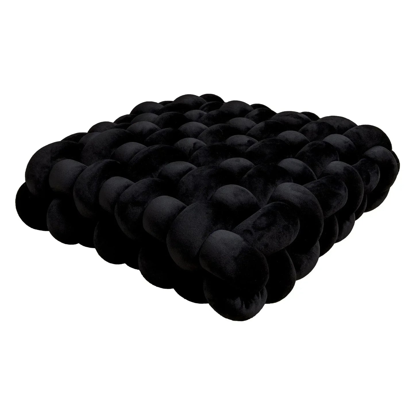 Square Knot Stuffed Cushion Nordic Aesthetic Pillow Decorative Plush Pillow Office Sleeping Floor Windowsill Back Cushion Decor