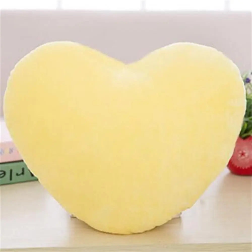 Heart Soft Plush Pillow Plush Toys Kawaii Lovely Gift for Birthday Home Decorative Valentines Day Decorative Soft Stuffed Pillow