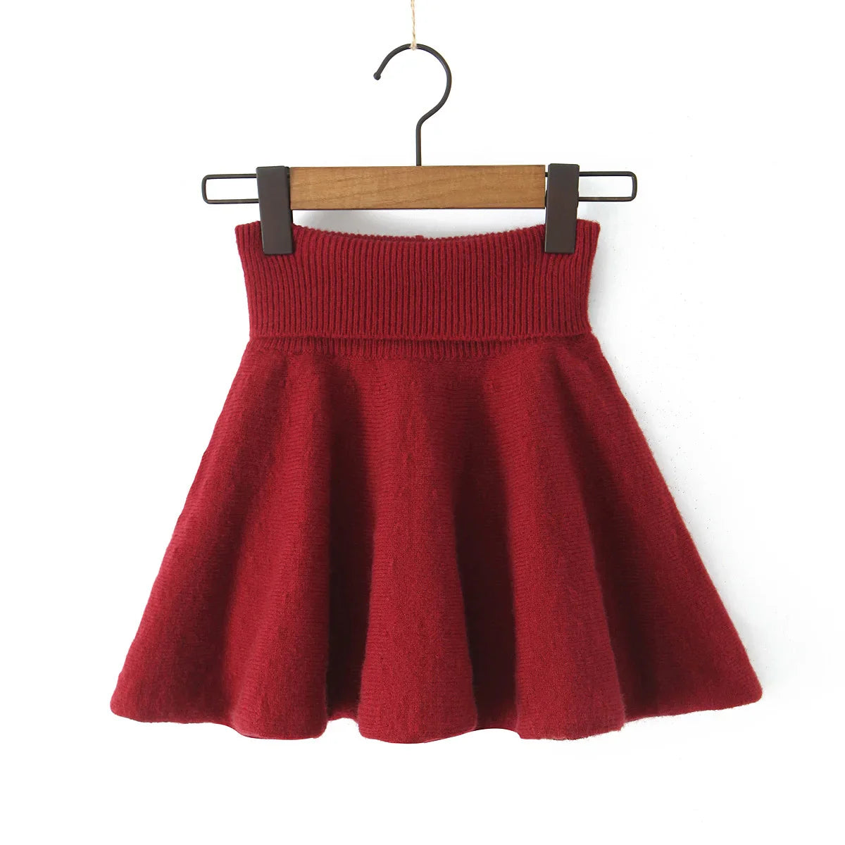 Knit Tank Top And Mini Skirt Set