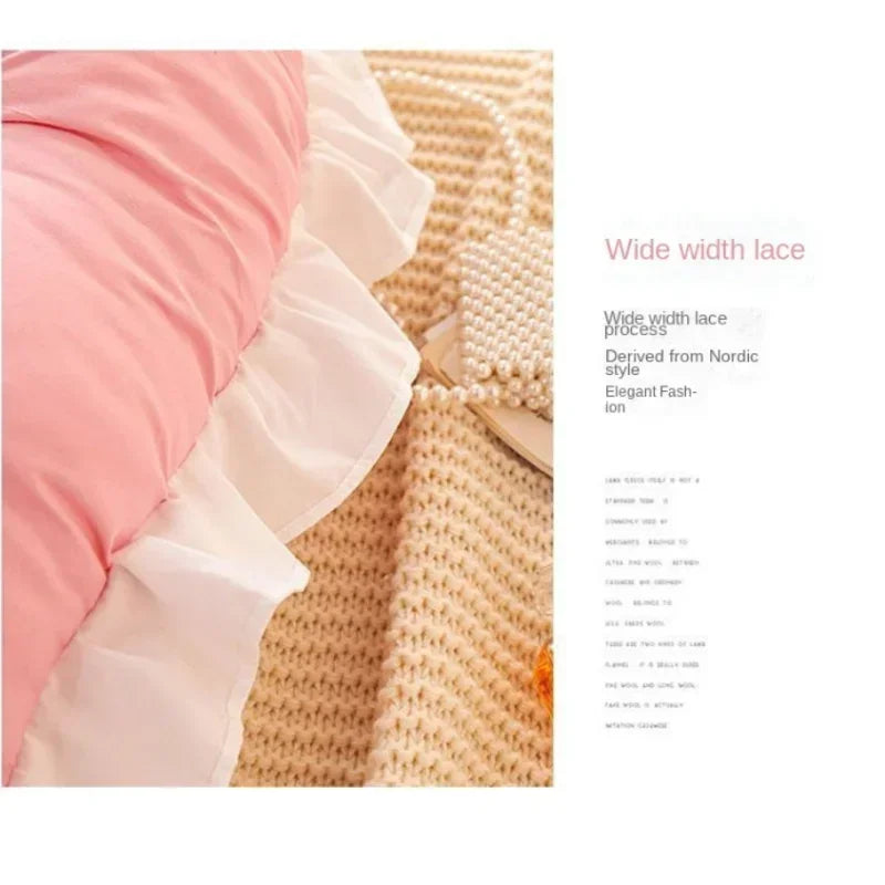 Tatami Pillow Headboard Sleeping Neck Body Pillow Pink Pillow Bed Bedside Cushion Large Backrest Support Bolster Room Decor