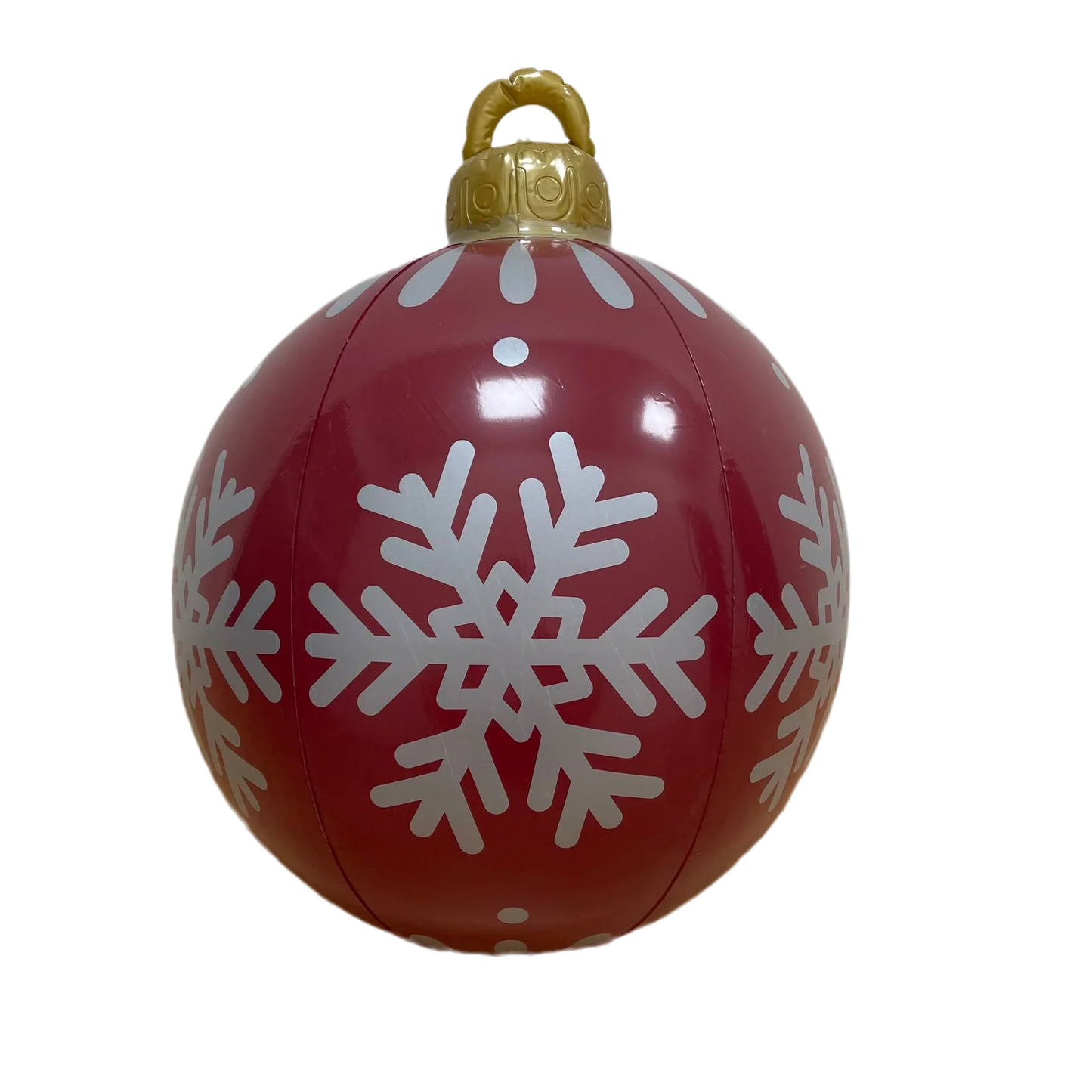 60CM Outdoor Christmas Inflatable Decorated Ball PVC Giant Big Balls Xmas Tree Decoration Inflatable Toy Ball Christmas Supplies