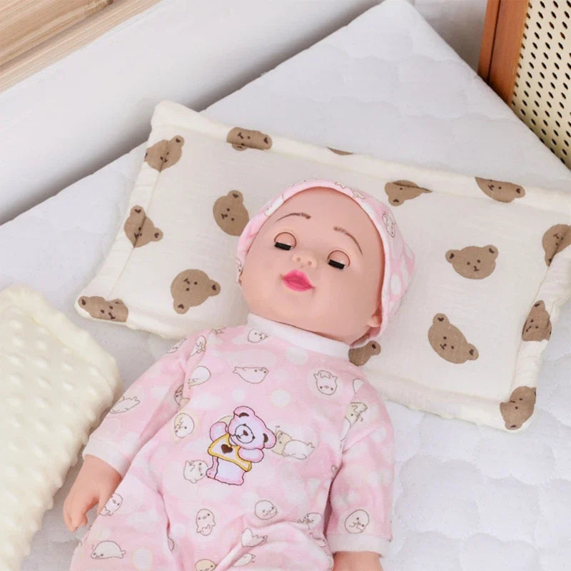 Baby Pillow Cotton Baby Bedding Pillow Comfortable Perfect for Restful Sleep