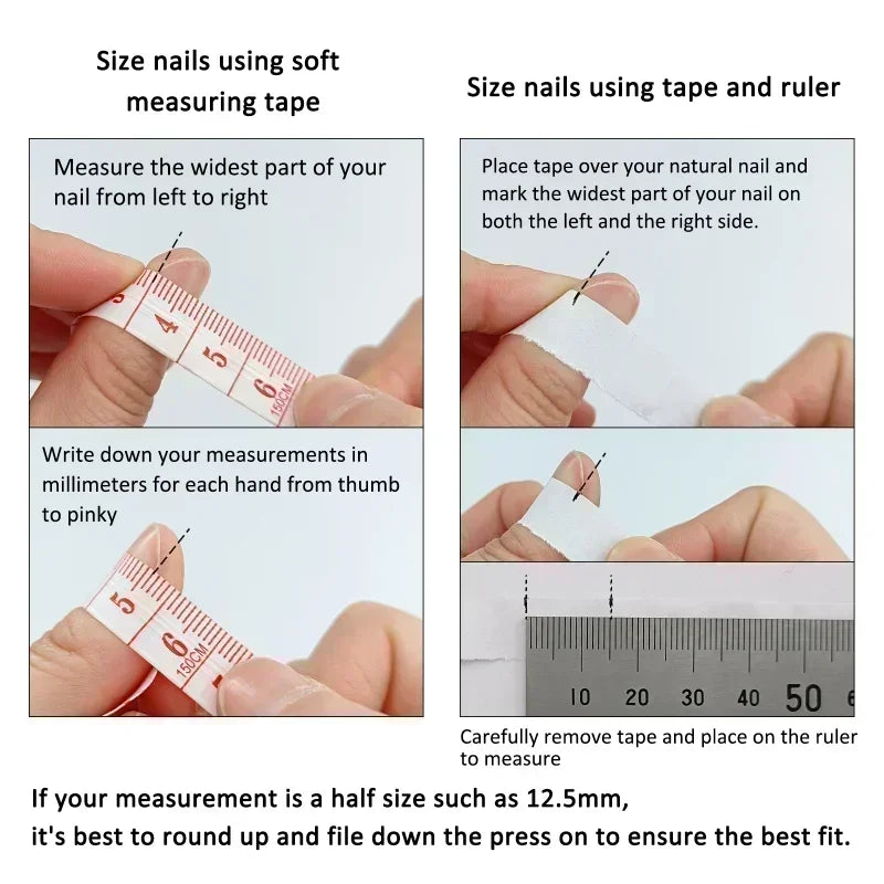 10Pcs Christmas Handmade Press on Nails Full Cover Fireworks Cat Eye Cute Pearl Rhinestone Wearable French Ballet Fake Nails Art