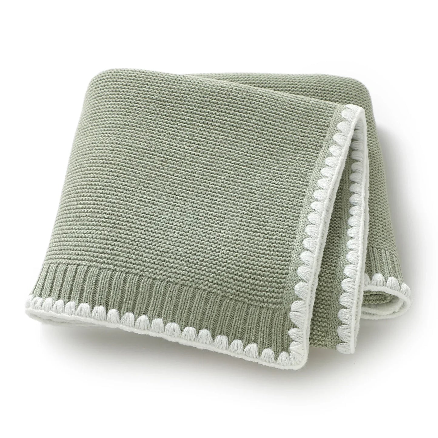 Baby Blankets Knitted Newborn Boy Girl Bedding Quilt 90*70CM Plaid Infant Stroller Swaddle Envelop Wrap Fashion Solid Super Soft