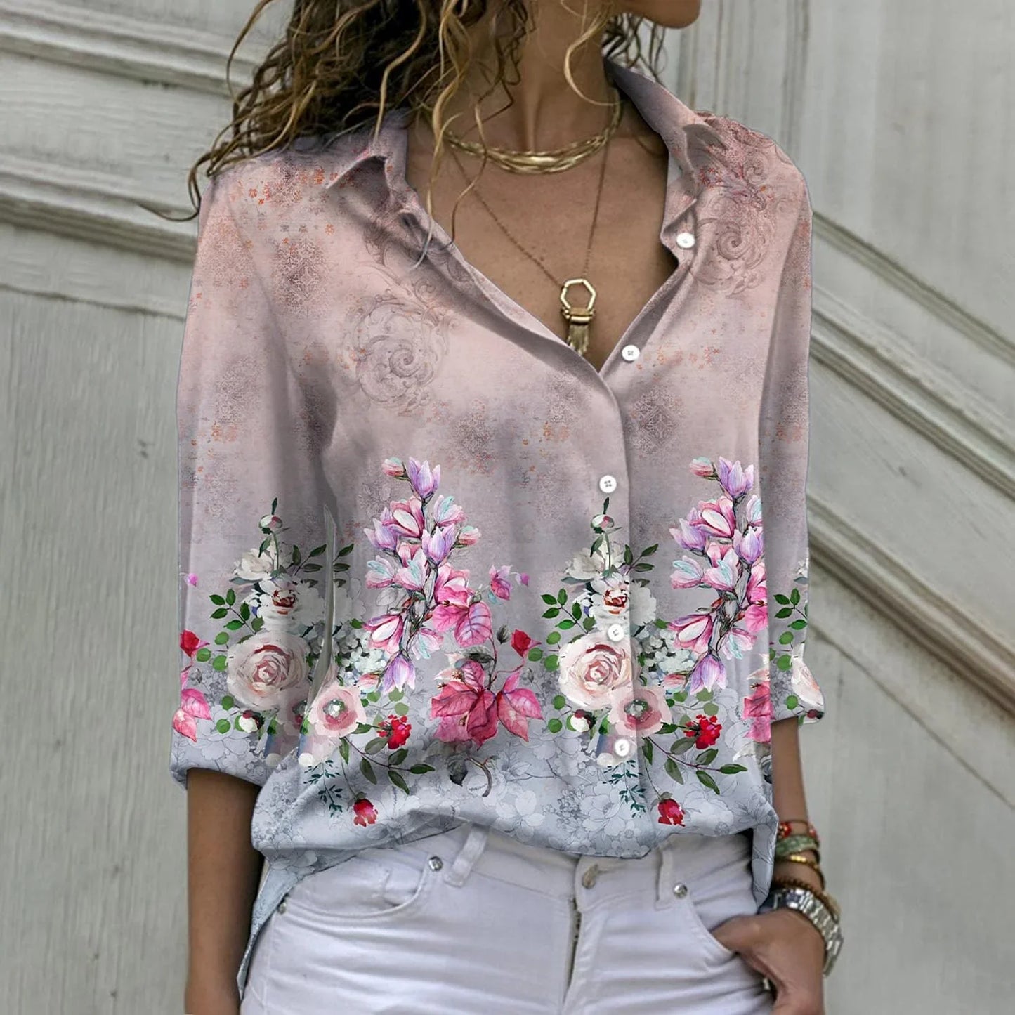 Casual Printed Blouse