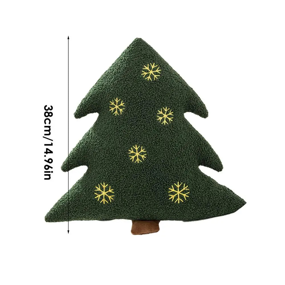 Christmas Candy Cane Pillow Gingerbread House Decoration Plush Throw Pillow Winter Home Decor Living Room Sofa Couch Cushions