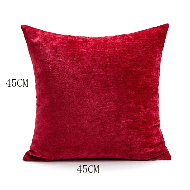 Christmas Cartoon Candy Cushion Living Room Sofa Cushions New Year's Red Decoration Cushions Bedroom Bedside Cushion Pillow Case