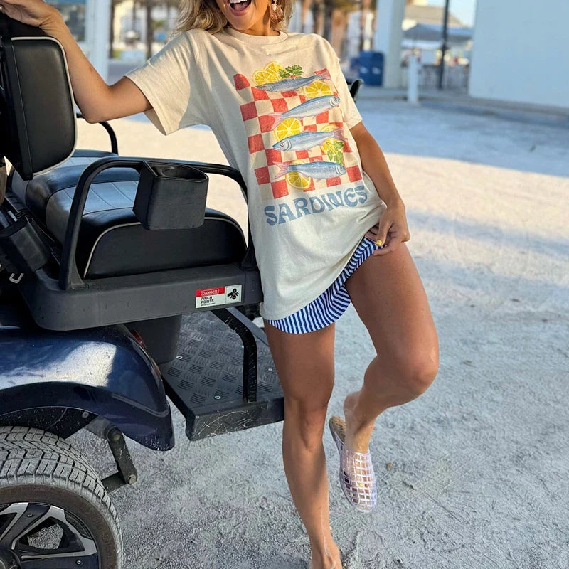 Summer Picnic Graphic Tee