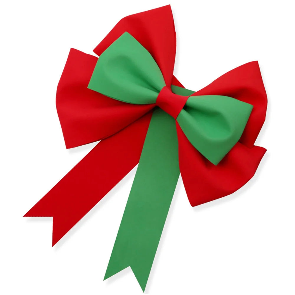 Big Bow Diy Material Eva Christmas Tree Wedding Party Spring Festival New Year Wall Outdoor Decoration for Home Front Door Decor