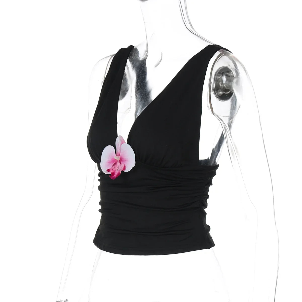 Black Orchid V-Neck Tank Top