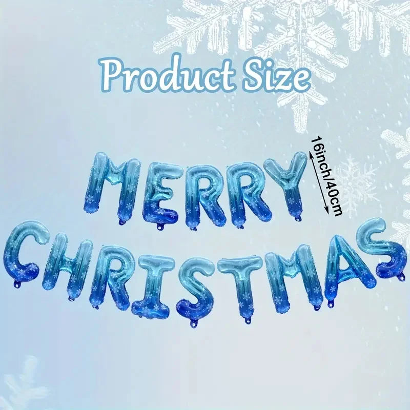 New Matte Christmas Tree Balloon Set Xmas Tree Aluminum Film Balloon Navidad Eve Decoration Party Photo Prop New Year