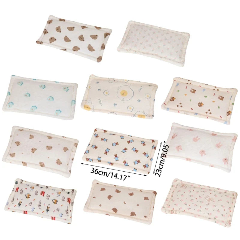 Baby Pillow Cotton Baby Bedding Pillow Comfortable Perfect for Restful Sleep