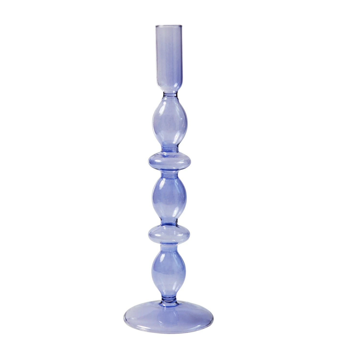 Floriddle Glass Candlesticks Lilac Candle Holders Wedding Table Centerpieces Nordic Home Decoration Christmas Gift