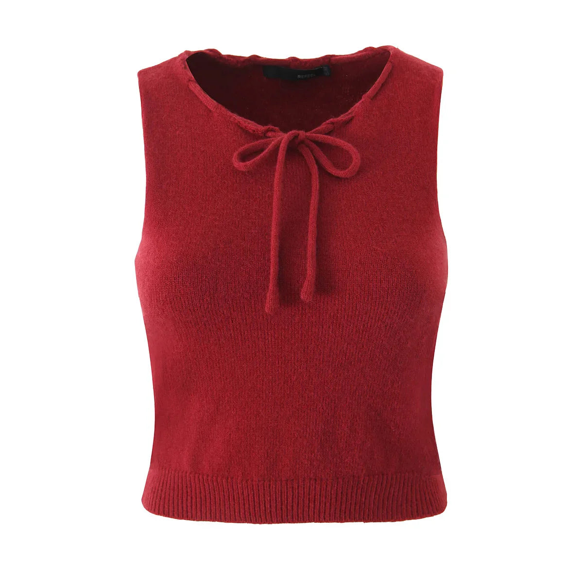 Knit Tank Top And Mini Skirt Set
