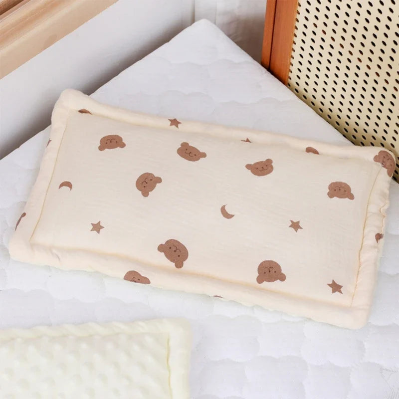 Baby Pillow Cotton Baby Bedding Pillow Comfortable Perfect for Restful Sleep