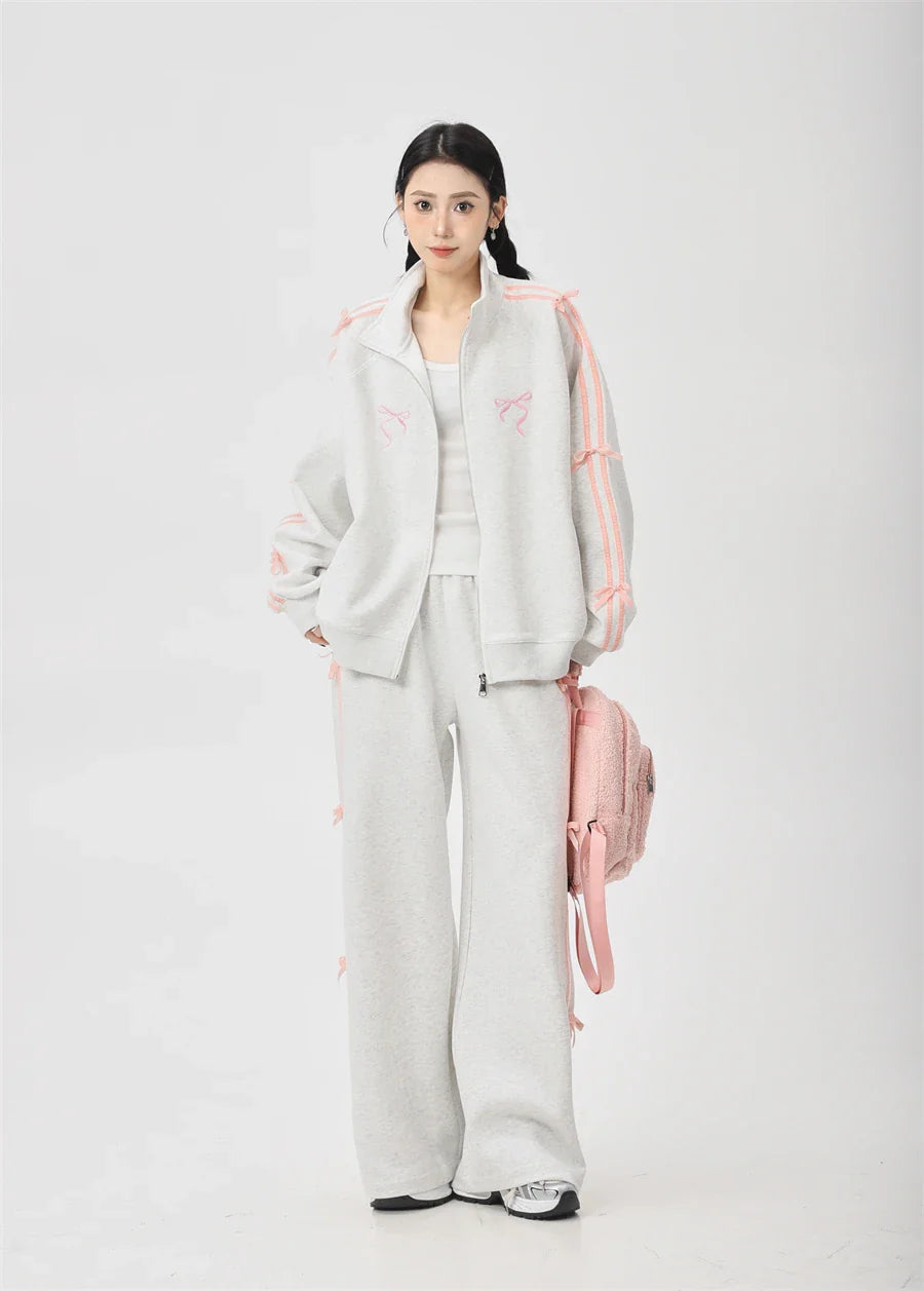 Bow Tracksuit Set