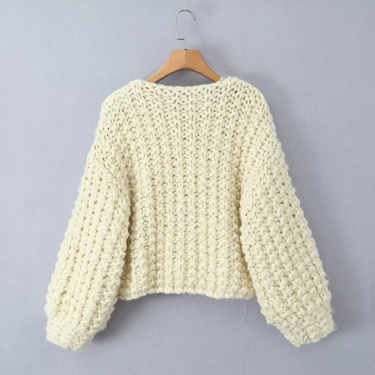 Crochet 3D Bow Cardigan