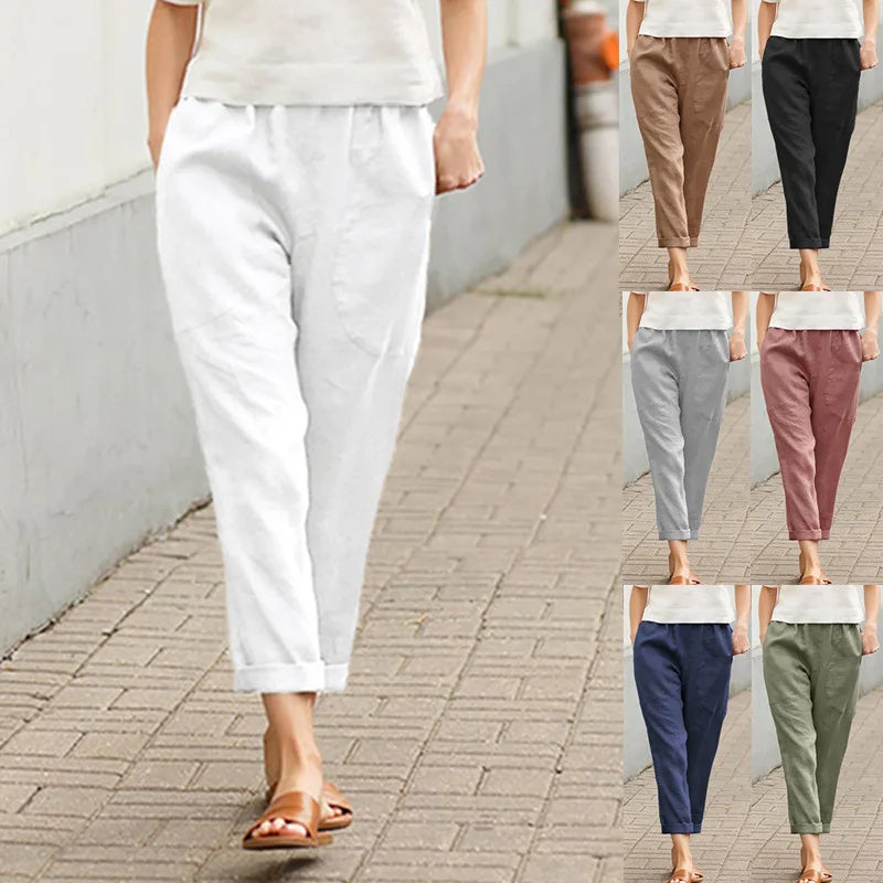 Loose Pocket Pants