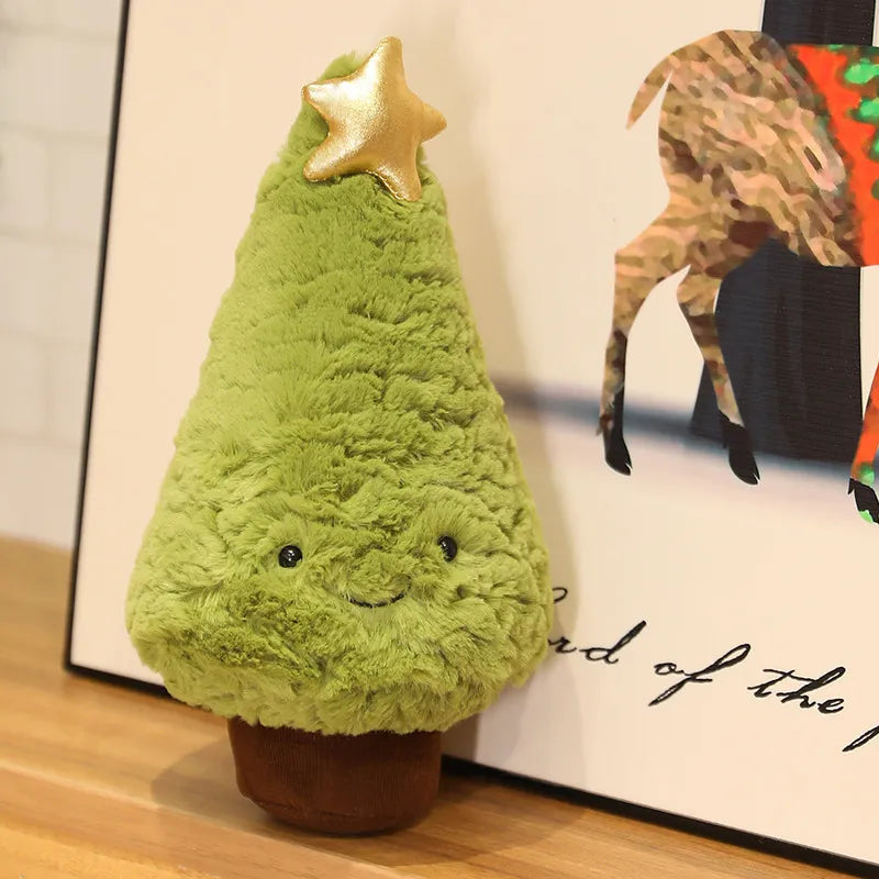 Christmas Ginger Bread Plushie Plush Pillow Stuffed Chocolate Cookie Cabin House Decor Cushion Funny XMas Tree Parsty Decor Doll