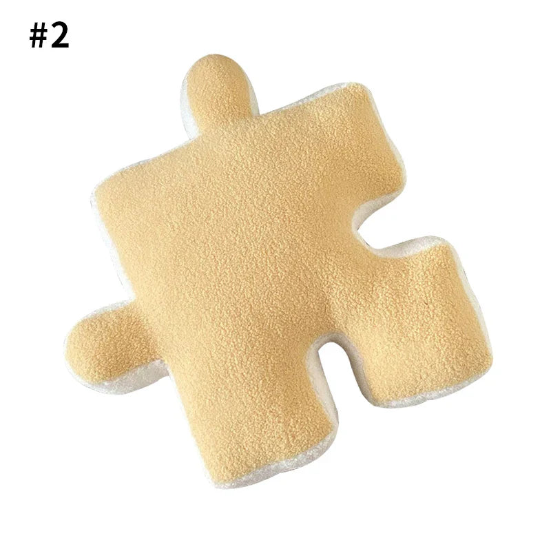 Fashion filling creative puzzle shaped pillow can be spliced with cushion, pillow, baby floor crawl game pad, home decoration