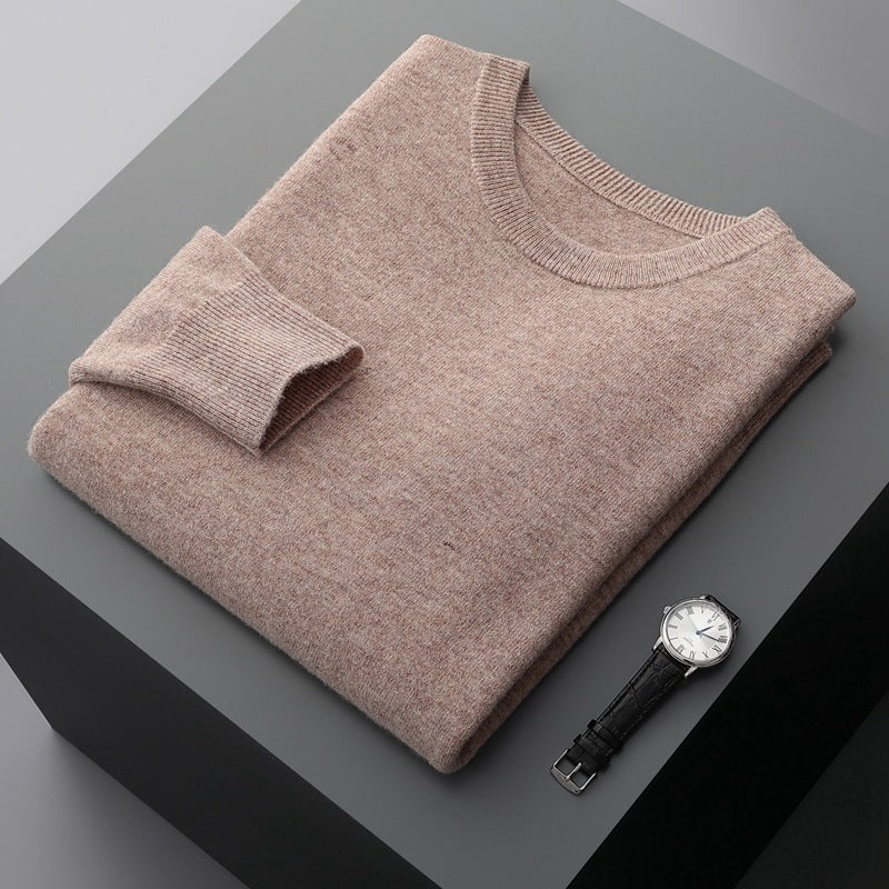 Round Neck Pullover Cashmere Bottoming Sweater