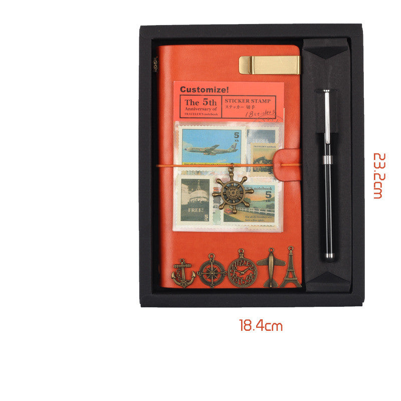 Loose Leaf Business Book Suit Gift Box Literary Notebook Creativity