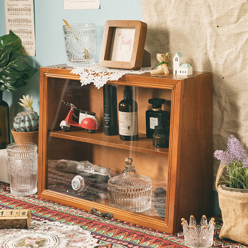 Wooden Storage Cabinet Bedroom Study Flap