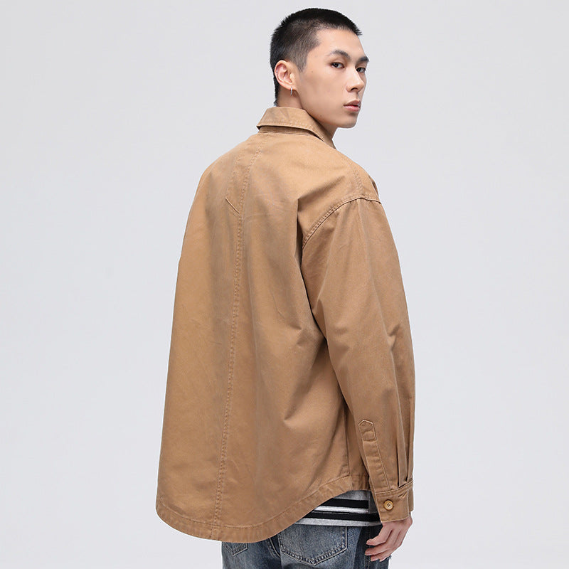 Men's Trendy Loose Shirt Jacket