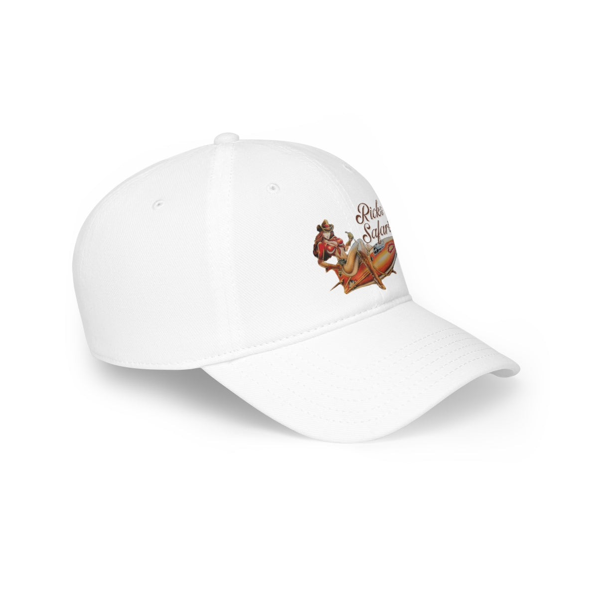 Custom Rick's Antique Safari Low Profile Baseball Cap