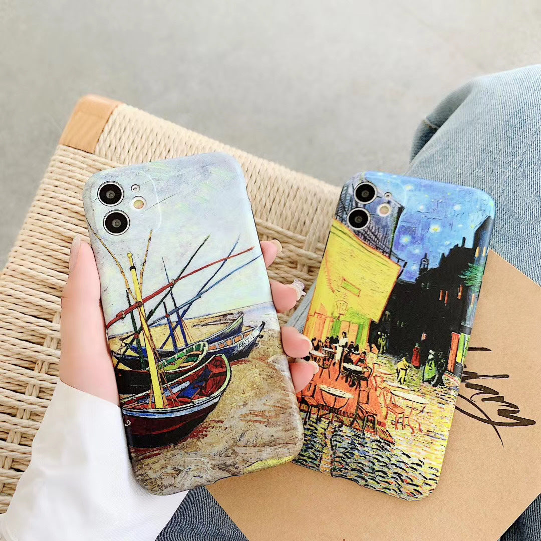 Retro Oil Painting Phone Case