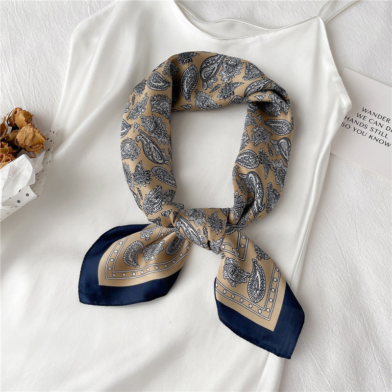 New Women's Scarves 70cm Love Bird Letter Pattern