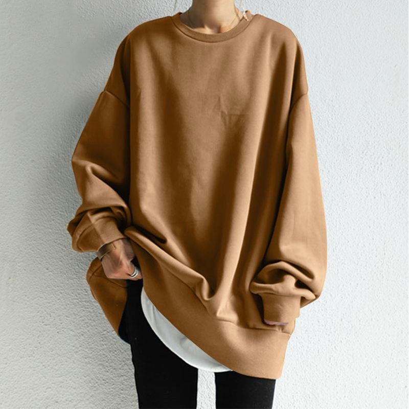 Women's Oversized Pullover Round Neck Loose Sweater