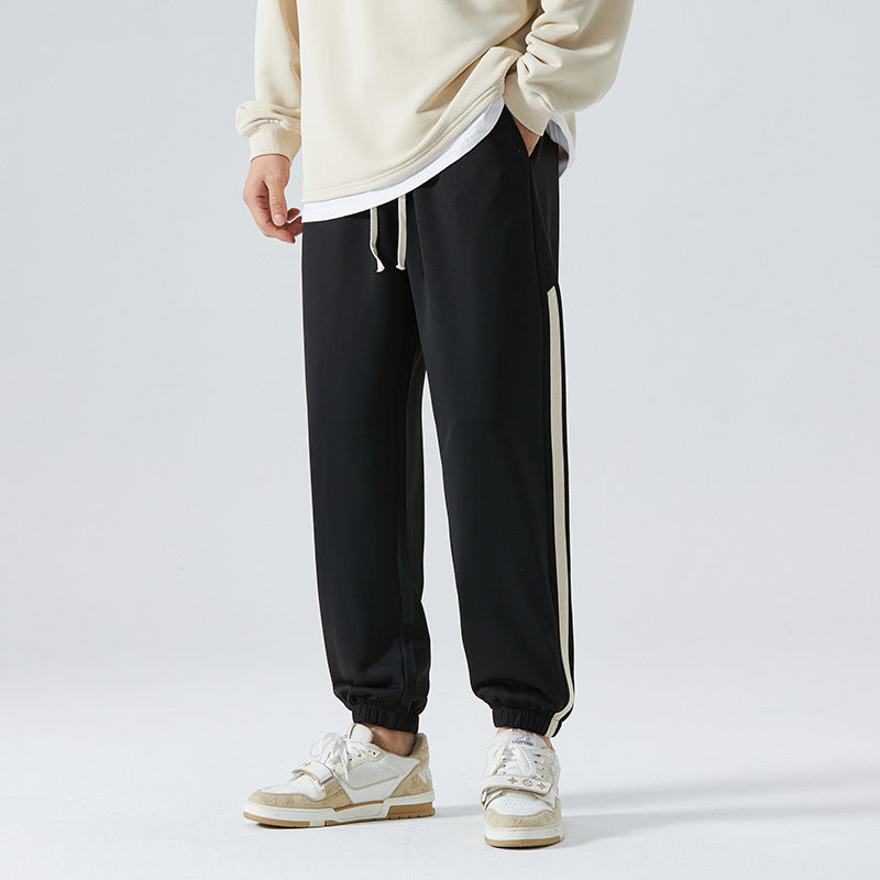 Striped Men's Leisure Sports Pants